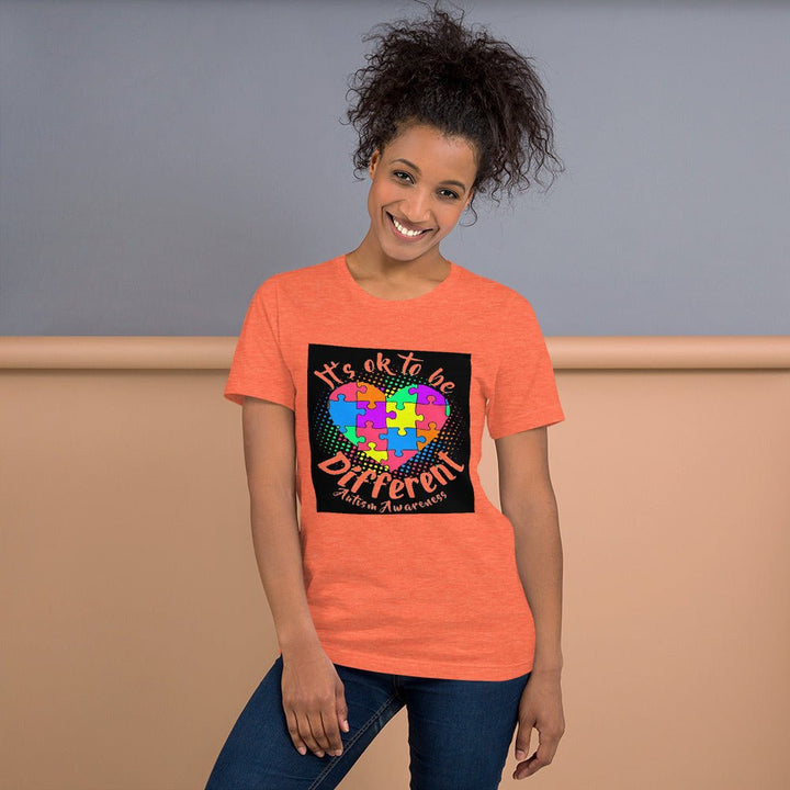 It's Ok To Be Different Autism Awareness Unisex Shirt - Beguiling Phenix Boutique