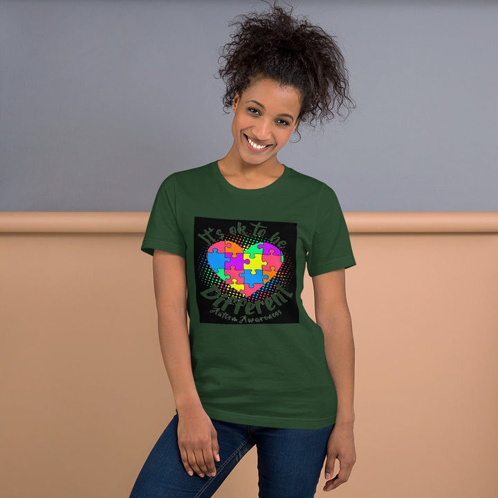 It's Ok To Be Different Autism Awareness Unisex Shirt - Beguiling Phenix Boutique