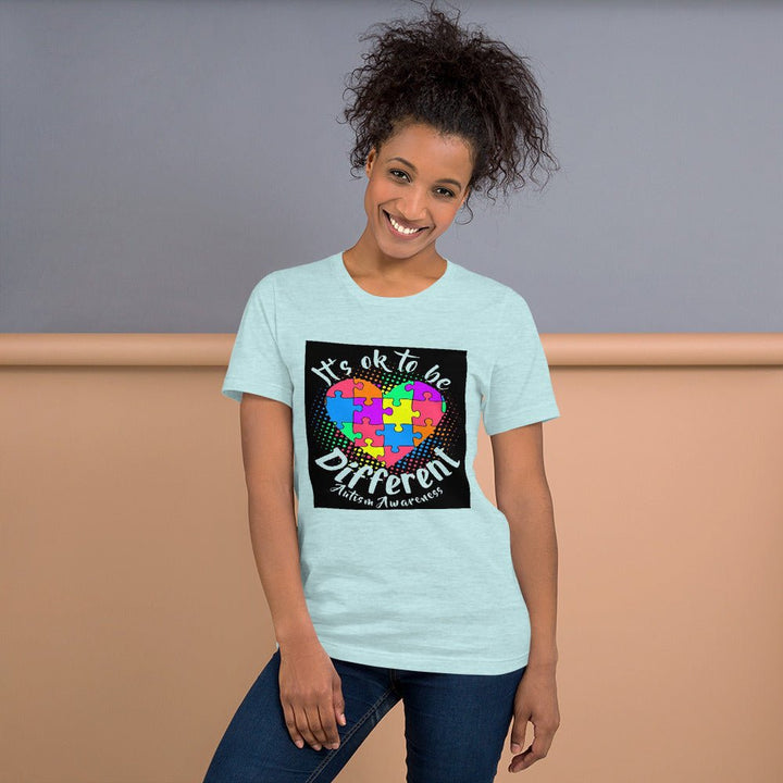 It's Ok To Be Different Autism Awareness Unisex Shirt - Beguiling Phenix Boutique