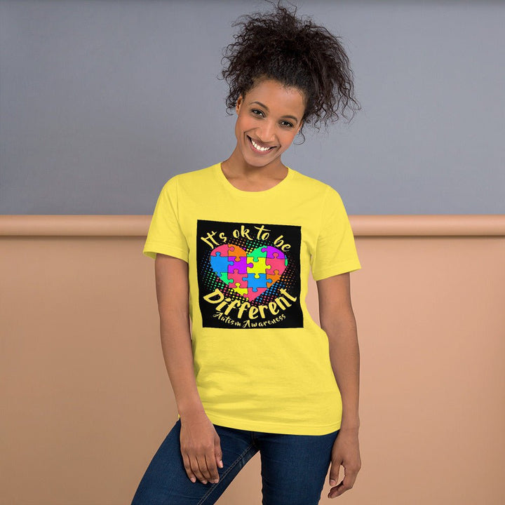 It's Ok To Be Different Autism Awareness Unisex Shirt - Beguiling Phenix Boutique