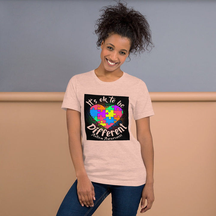 It's Ok To Be Different Autism Awareness Unisex Shirt - Beguiling Phenix Boutique