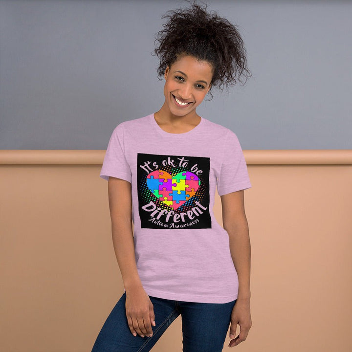It's Ok To Be Different Autism Awareness Unisex Shirt - Beguiling Phenix Boutique