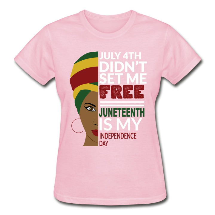 July 4th Juneteenth Ladies T-Shirt - Beguiling Phenix Boutique