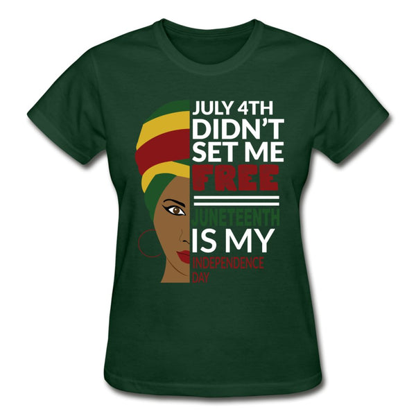 July 4th Juneteenth Ladies T-Shirt - Beguiling Phenix Boutique