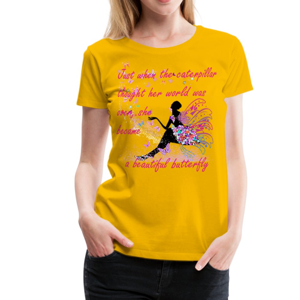 Just When The Caterpillar Thought.. Shirt - Beguiling Phenix Boutique