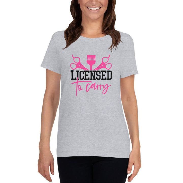 Licensed To Carry Women's Short Sleeve Shirt - Beguiling Phenix Boutique