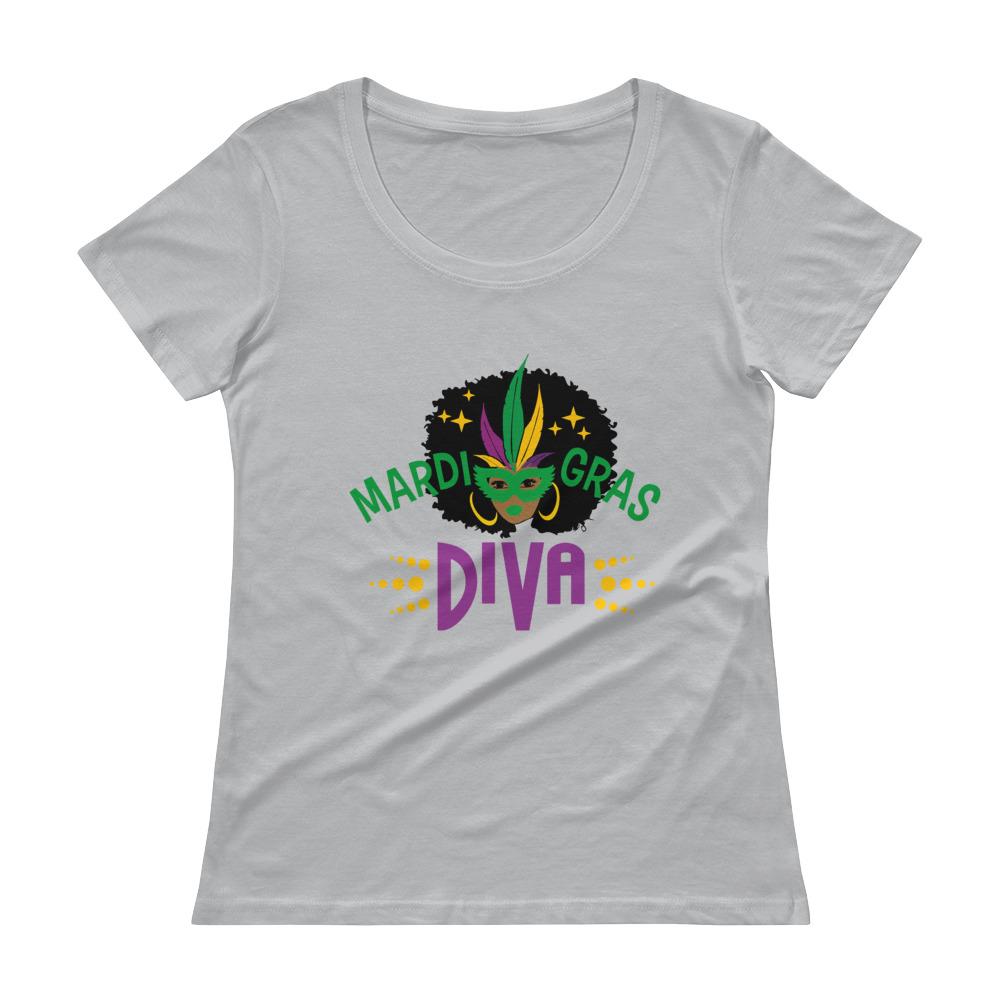 Mardi Gras Diva Ladies Shirt - Beguiling Phenix Boutique