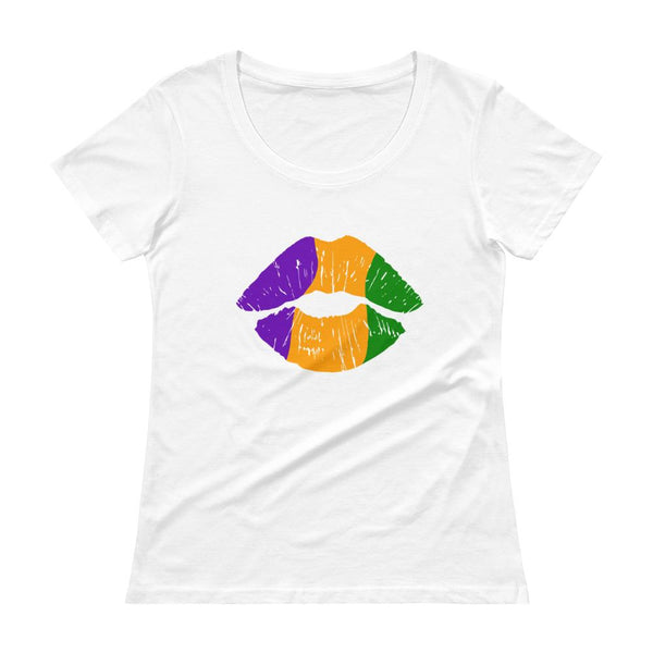 Mardi Gras Lips Ladies Shirt - Beguiling Phenix Boutique