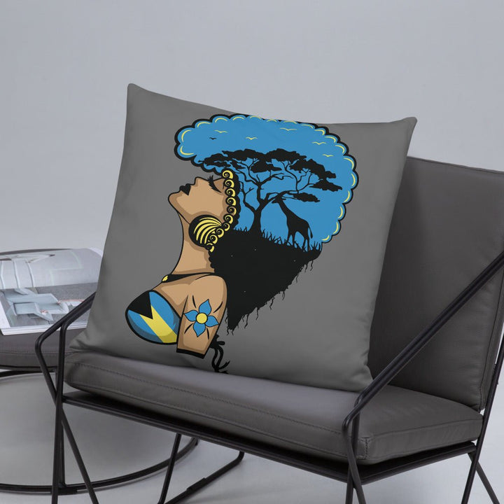 Mental Growth Throw Pillow-Gray - Beguiling Phenix Boutique