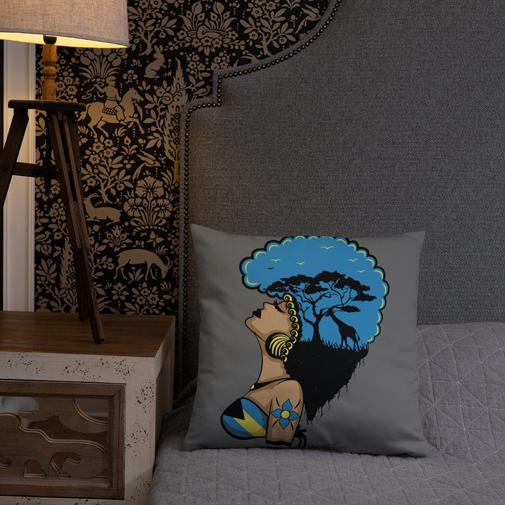 Mental Growth Throw Pillow-Gray - Beguiling Phenix Boutique