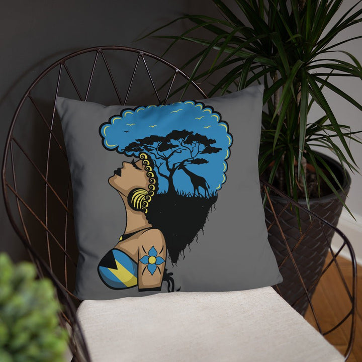 Mental Growth Throw Pillow-Gray - Beguiling Phenix Boutique