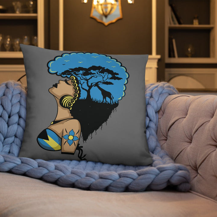 Mental Growth Throw Pillow-Gray - Beguiling Phenix Boutique