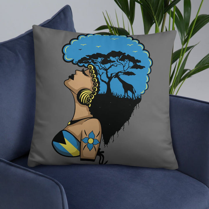 Mental Growth Throw Pillow-Gray - Beguiling Phenix Boutique