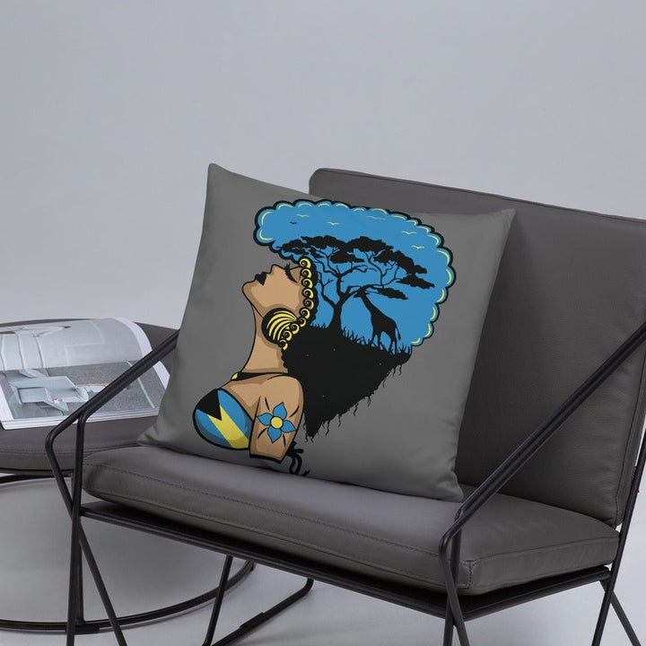 Mental Growth Throw Pillow-Gray - Beguiling Phenix Boutique