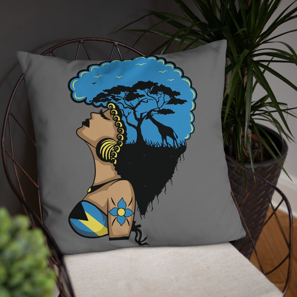 Mental Growth Throw Pillow-Gray - Beguiling Phenix Boutique