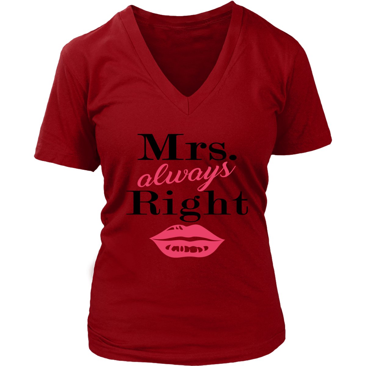 Mr Right/Mrs Always Right Couple's Shirt - Beguiling Phenix Boutique