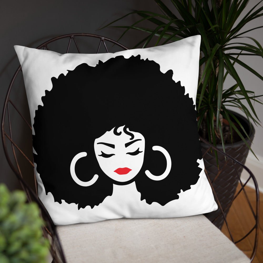 Natural Beauty Throw Pillow-White - Beguiling Phenix Boutique
