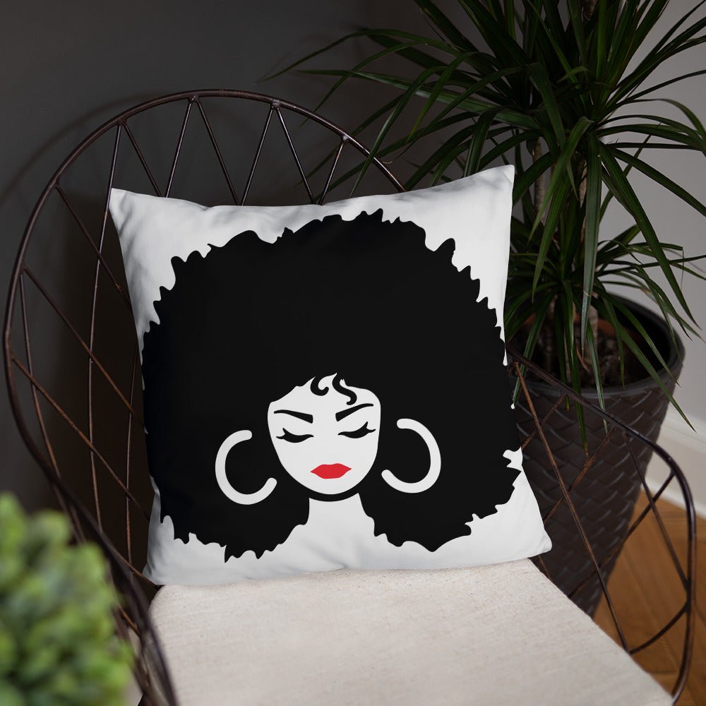 Natural Beauty Throw Pillow-White - Beguiling Phenix Boutique