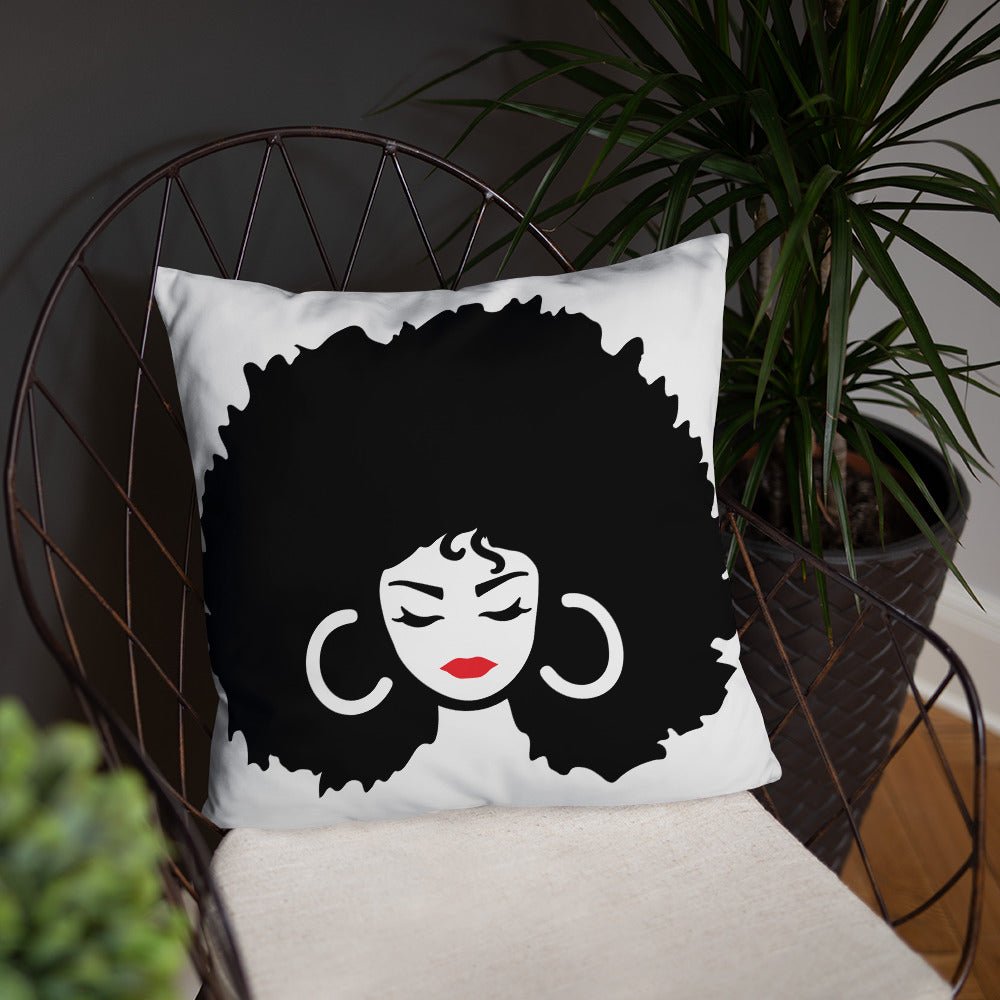 Natural Beauty Throw Pillow-White - Beguiling Phenix Boutique