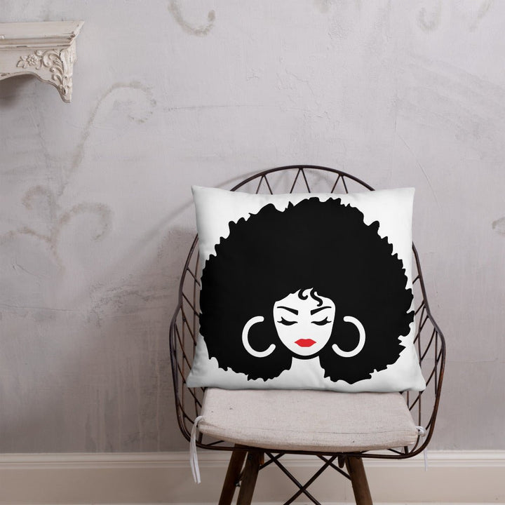 Natural Beauty Throw Pillow-White - Beguiling Phenix Boutique