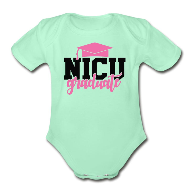 NICU Graduate Organic Short Sleeve Baby Bodysuit - Beguiling Phenix Boutique