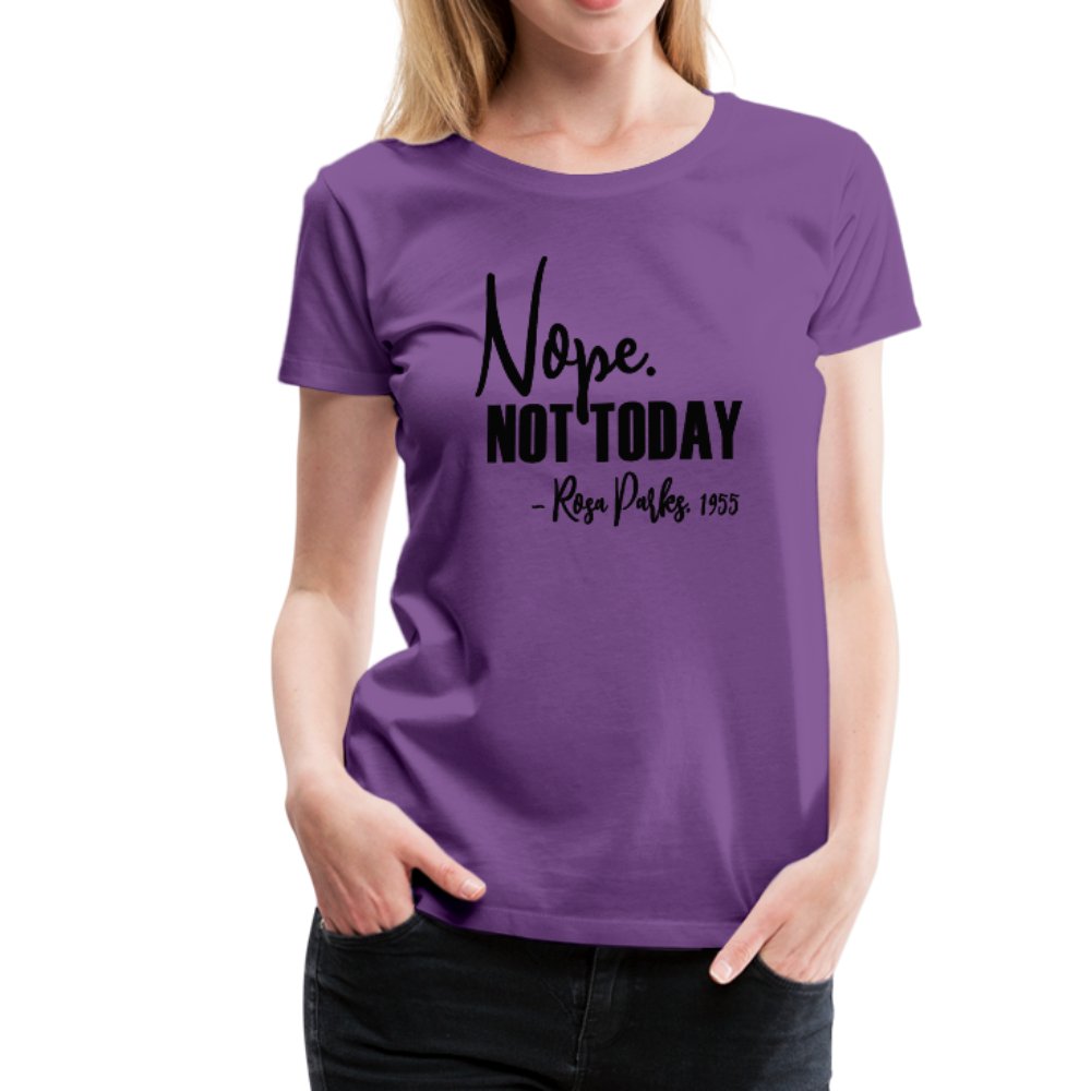 Nope Not Today Ladies Shirt - Beguiling Phenix Boutique