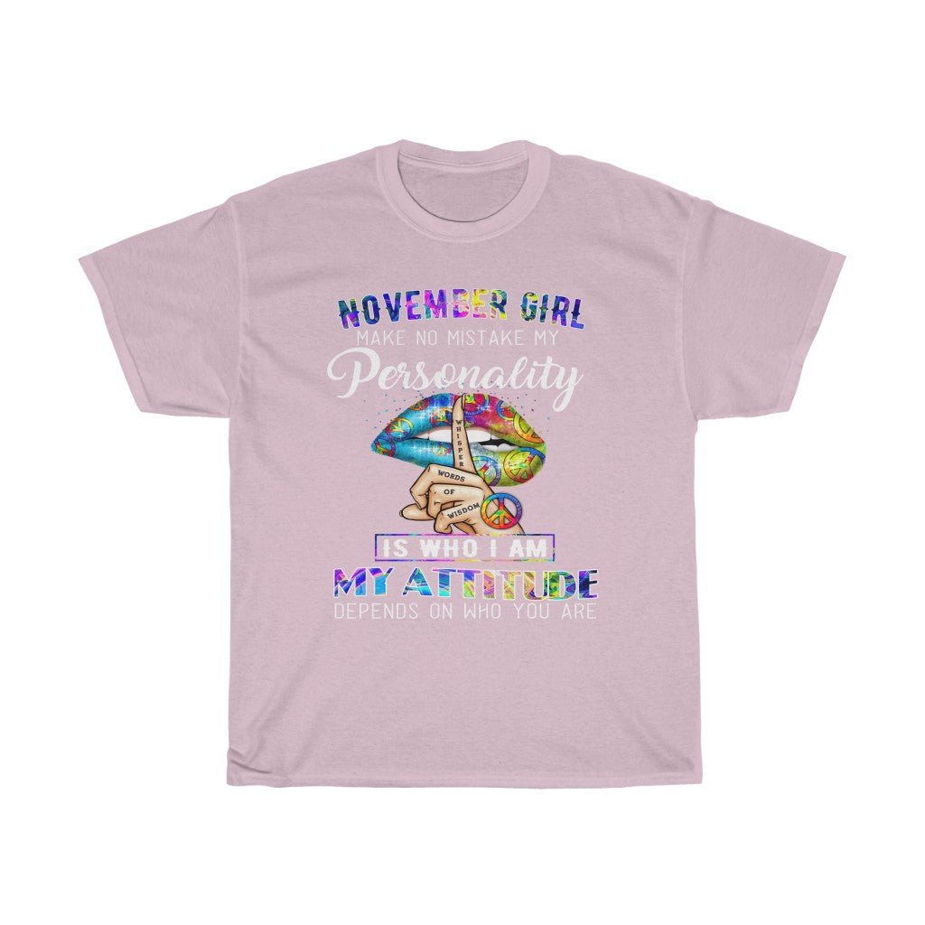 November Girl Unisex Heavy Cotton Tee - Beguiling Phenix Boutique