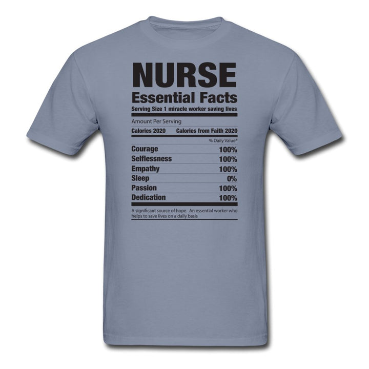 Nurse Essential Facts Garment Dyed Shirt - Beguiling Phenix Boutique