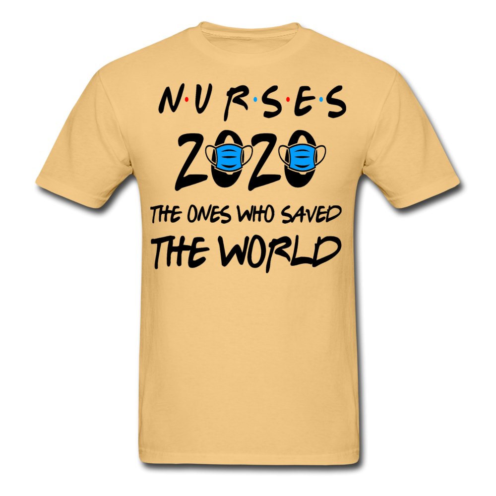 Nurses 2020 The Ones Who Saved The World Garment Dyed Shirt - Beguiling Phenix Boutique