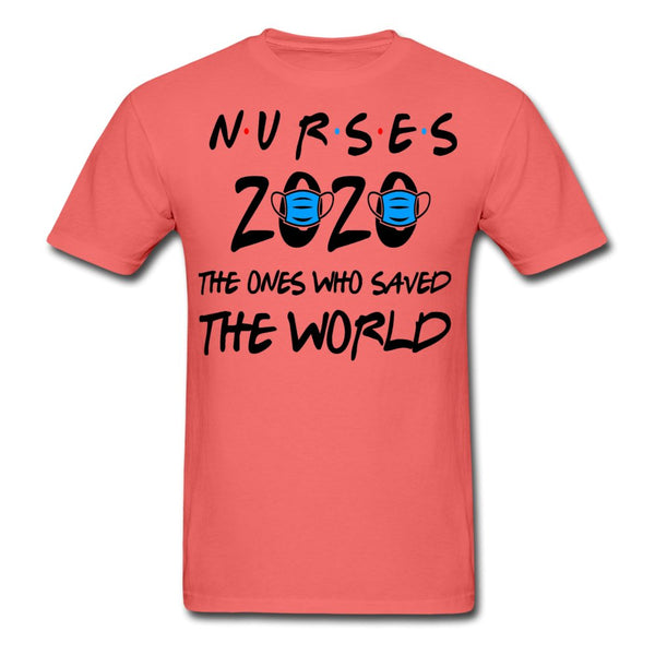 Nurses 2020 The Ones Who Saved The World Garment Dyed Shirt - Beguiling Phenix Boutique