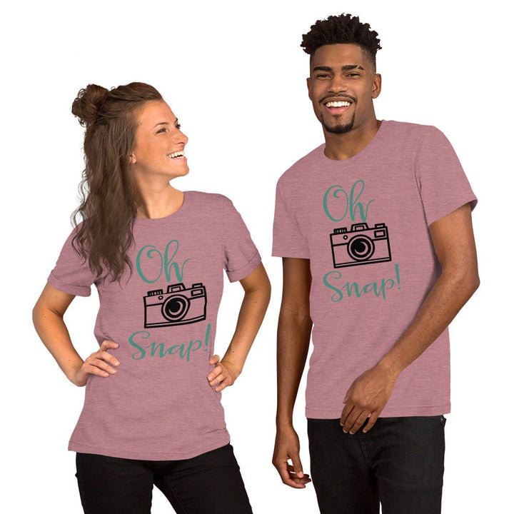 Oh Snap Short-Sleeve Unisex Shirt - Beguiling Phenix Boutique