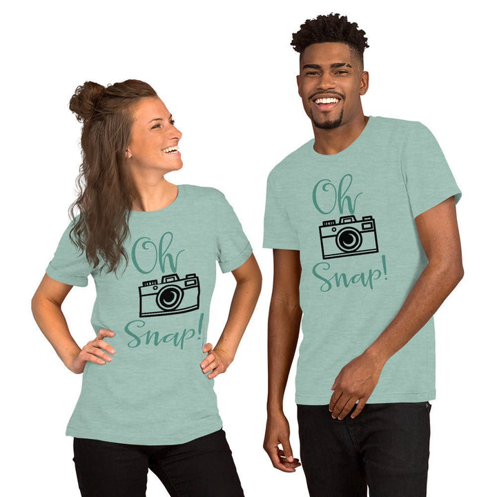 Oh Snap Short-Sleeve Unisex Shirt - Beguiling Phenix Boutique
