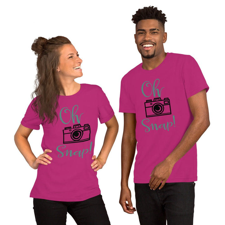 Oh Snap Short-Sleeve Unisex Shirt - Beguiling Phenix Boutique