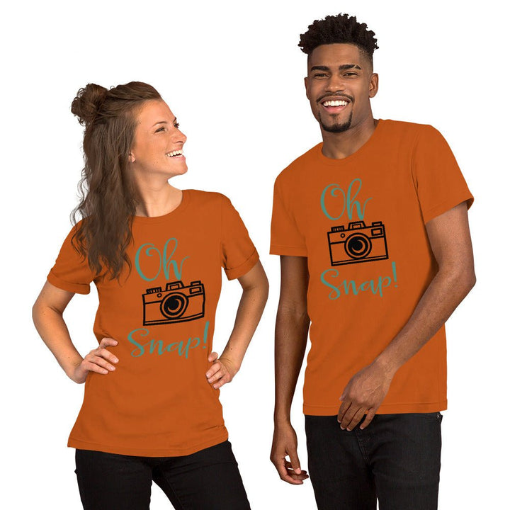 Oh Snap Short-Sleeve Unisex Shirt - Beguiling Phenix Boutique