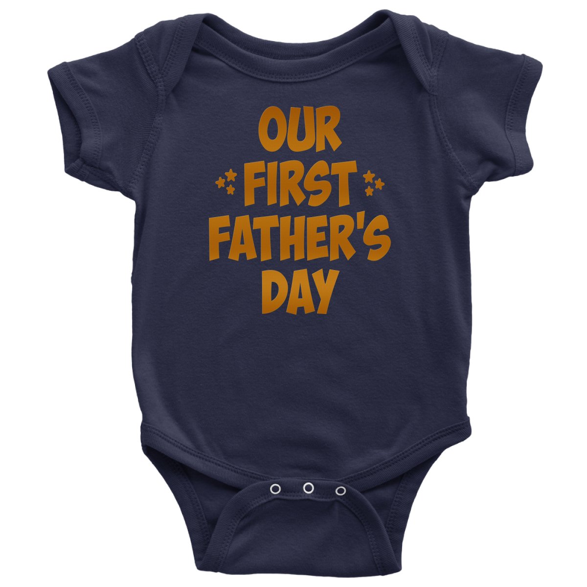 Our First Father's Day Baby Bodysuit & Man's Shirt - Beguiling Phenix Boutique