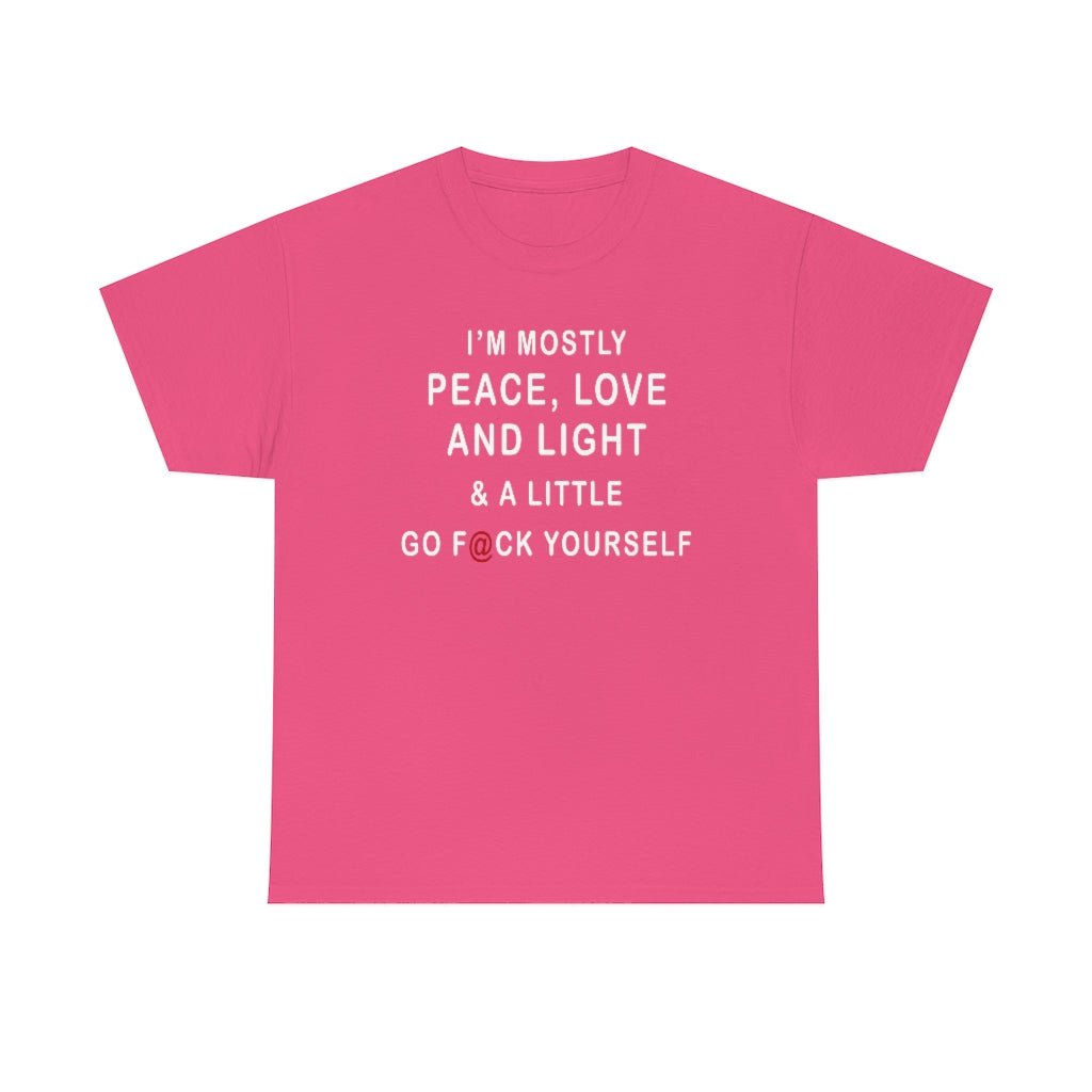 Peace & Love Unisex Cotton Tee - Beguiling Phenix Boutique