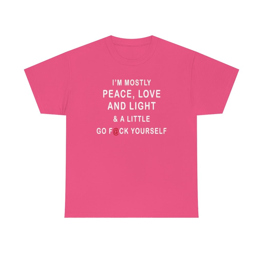 Peace & Love Unisex Cotton Tee - Beguiling Phenix Boutique