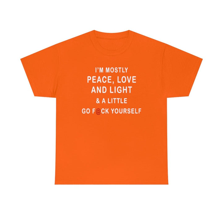 Peace & Love Unisex Cotton Tee - Beguiling Phenix Boutique