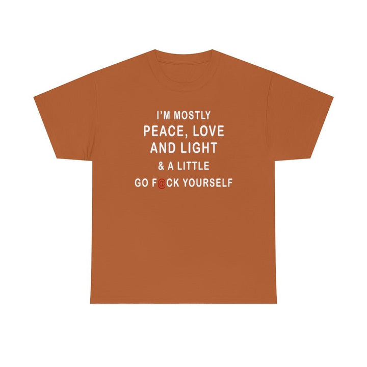 Peace & Love Unisex Cotton Tee - Beguiling Phenix Boutique