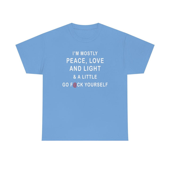Peace & Love Unisex Cotton Tee - Beguiling Phenix Boutique