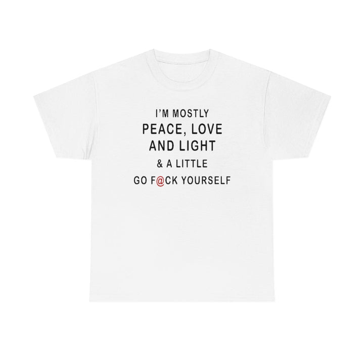 Peace & Love Unisex Cotton Tee - Beguiling Phenix Boutique