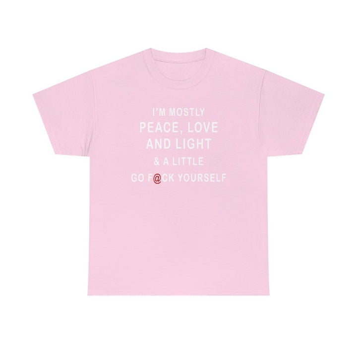 Peace & Love Unisex Cotton Tee - Beguiling Phenix Boutique