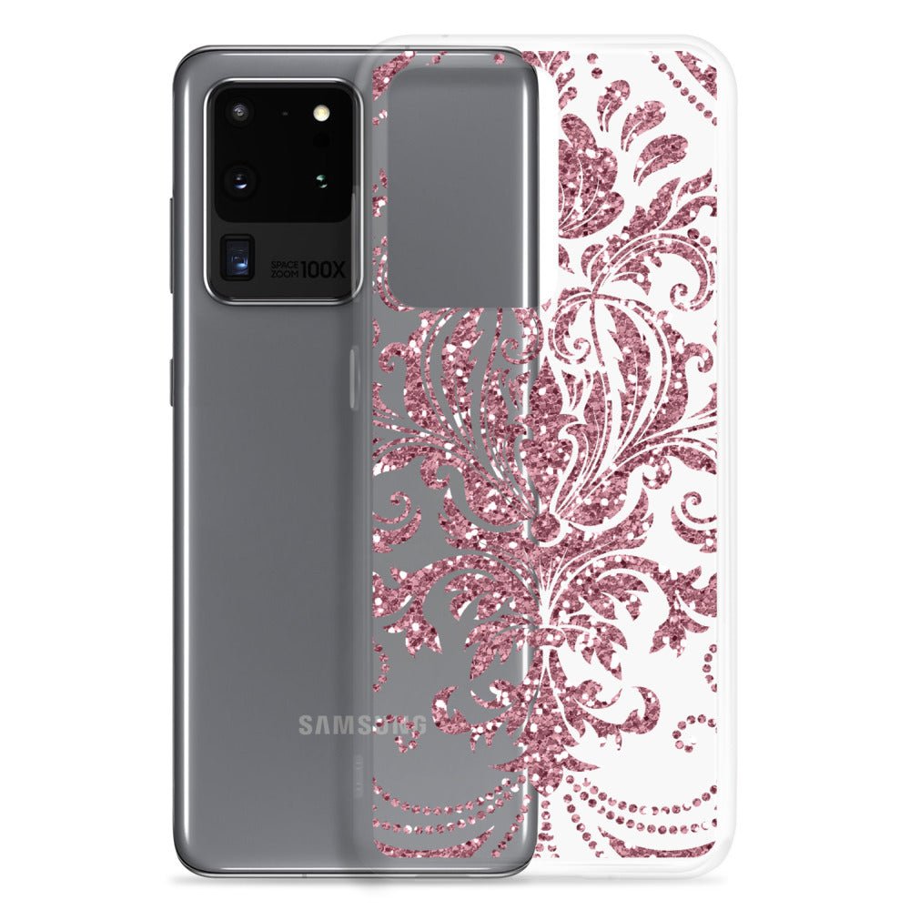 Pink Glitter Samsung Phone Case - Beguiling Phenix Boutique