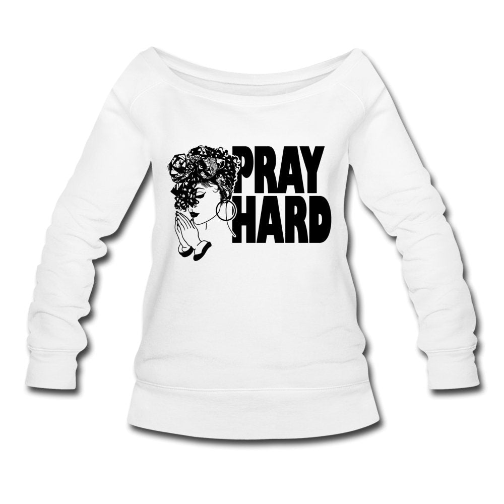 Pray Hard Sweatshirt - Beguiling Phenix Boutique