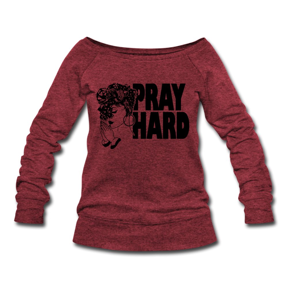Pray Hard Sweatshirt - Beguiling Phenix Boutique