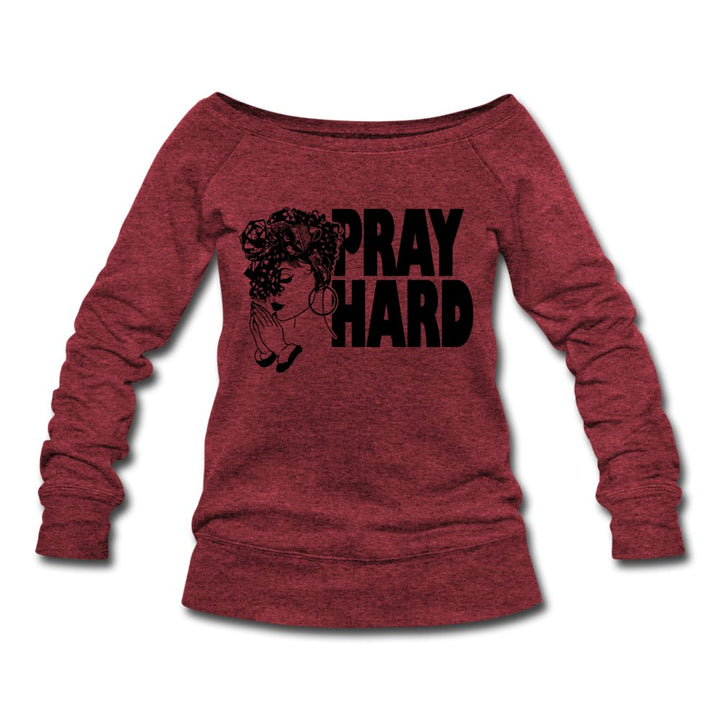 Pray Hard Sweatshirt - Beguiling Phenix Boutique