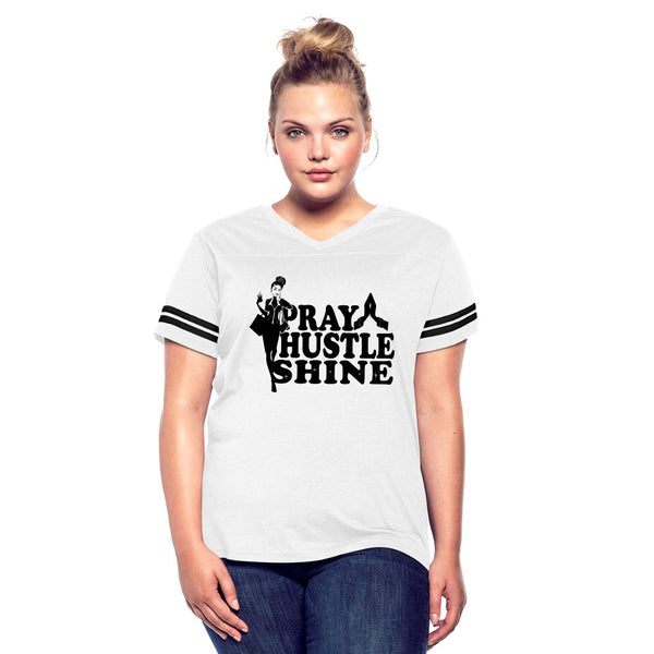 Pray, Hustle, Shine Vintage Sport Shirt - Beguiling Phenix Boutique