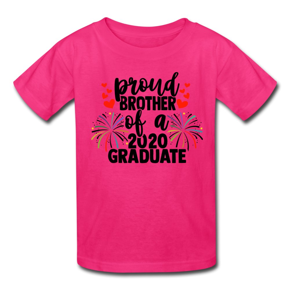 Proud Brother Of A 2020 Graduate Kid's Shirt - Beguiling Phenix Boutique