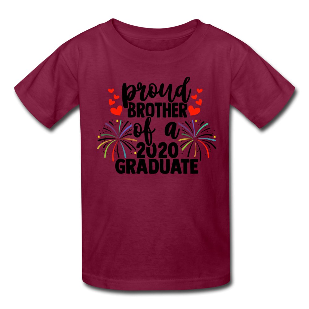 Proud Brother Of A 2020 Graduate Kid's Shirt - Beguiling Phenix Boutique