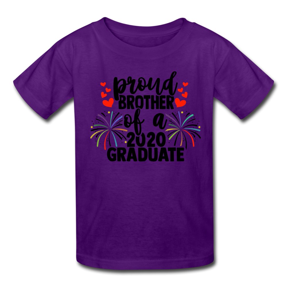 Proud Brother Of A 2020 Graduate Kid's Shirt - Beguiling Phenix Boutique